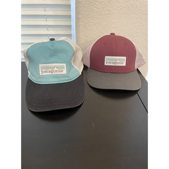 Patagonia Other - Patagonia Baseball Cap Trucker Hat Lot Spell out gorpcore outdoors hiking